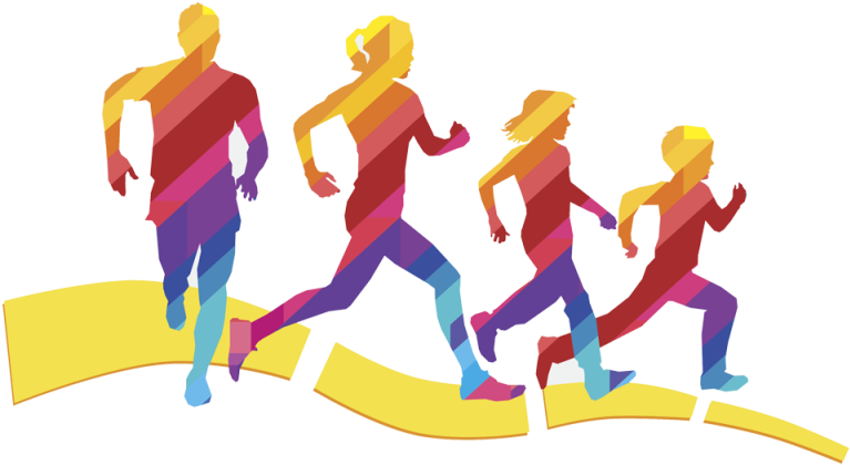 Walkathon - Vector Graphics Clipart (800x481), Png Download