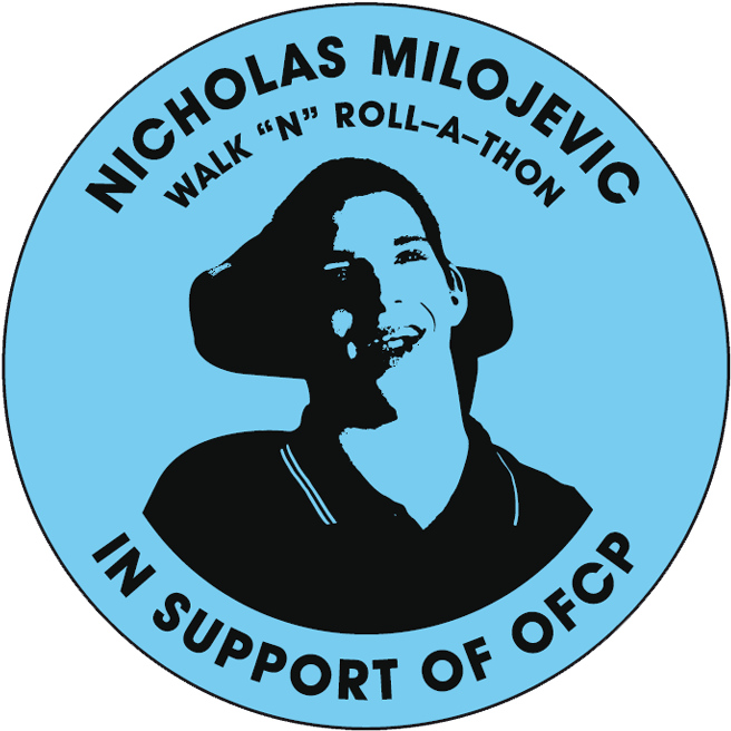 Nicholas Walk N Roll A-thon Logo - Circle Clipart (680x674), Png Download