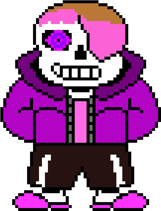 Betty Hardtale Sans - Galaxy Sans Pixel Clipart (580x790), Png Download