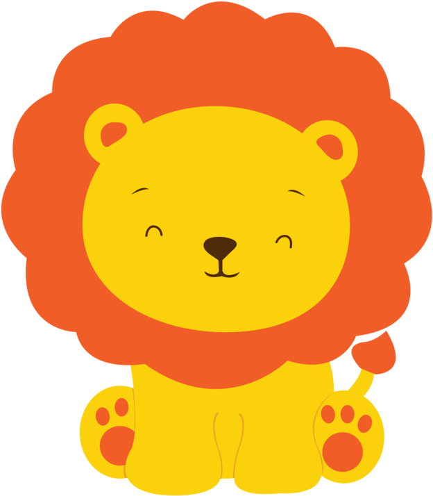 Leon Tema De Safari, Dibujo De Bebé, Animales De La - Personalised Lion Birthday Party Cotton Tote Bag - Clipart (900x900), Png Download