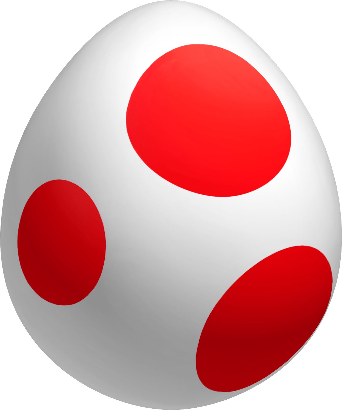 Super Mario Yoshi Egg Clipart (1317x1579), Png Download