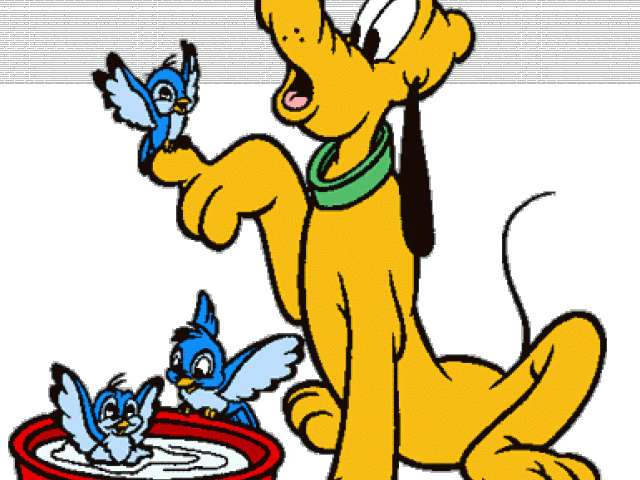 Disney Pluto Clipart Dog - Cartoon - Png Download (640x480), Png Download