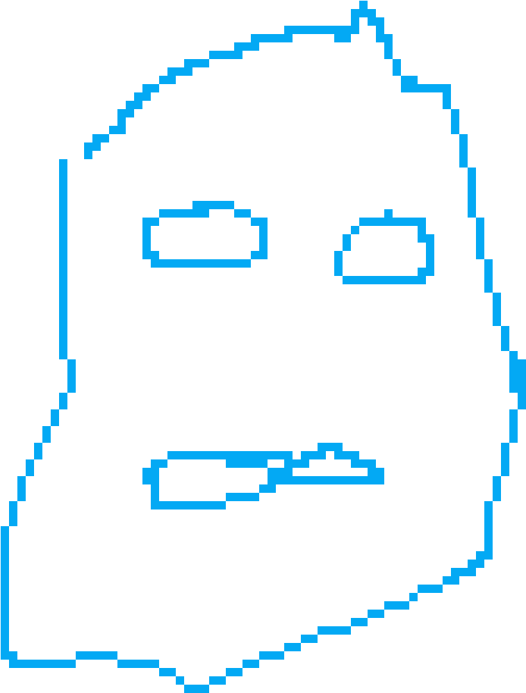 Derp Face What I Draw Is All Random - Drawing Clipart (1200x1200), Png Download