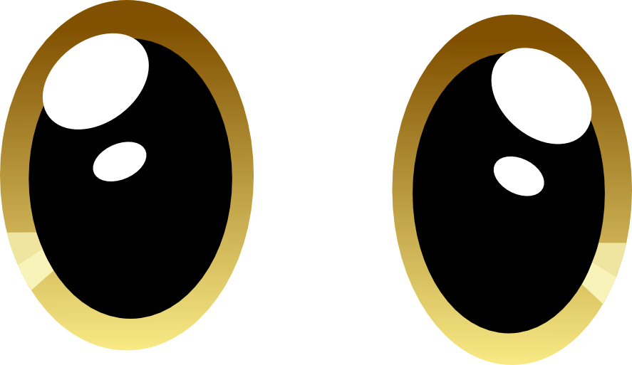 Derp Eyes Png - Derp Eye Clipart (887x513), Png Download