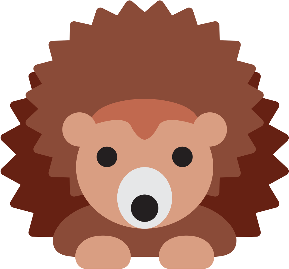 Hedgehog Cliparts Free 13, Buy Clip Art - Emoji Erizo - Png Download (1024x1024), Png Download