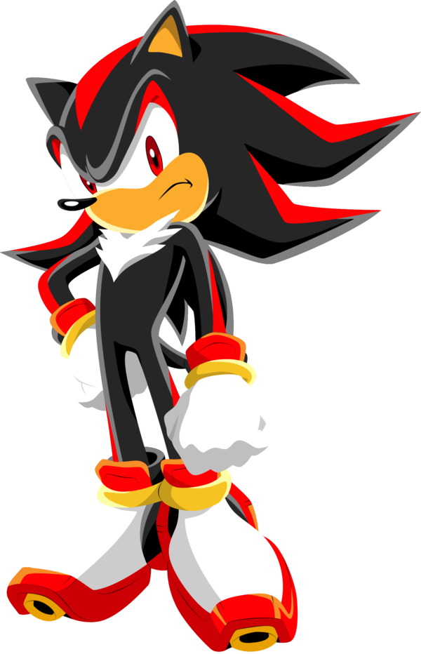 Shadow Hedgehog Clipart - Shadow The Hedgehog Sonic X - Png Download (600x932), Png Download