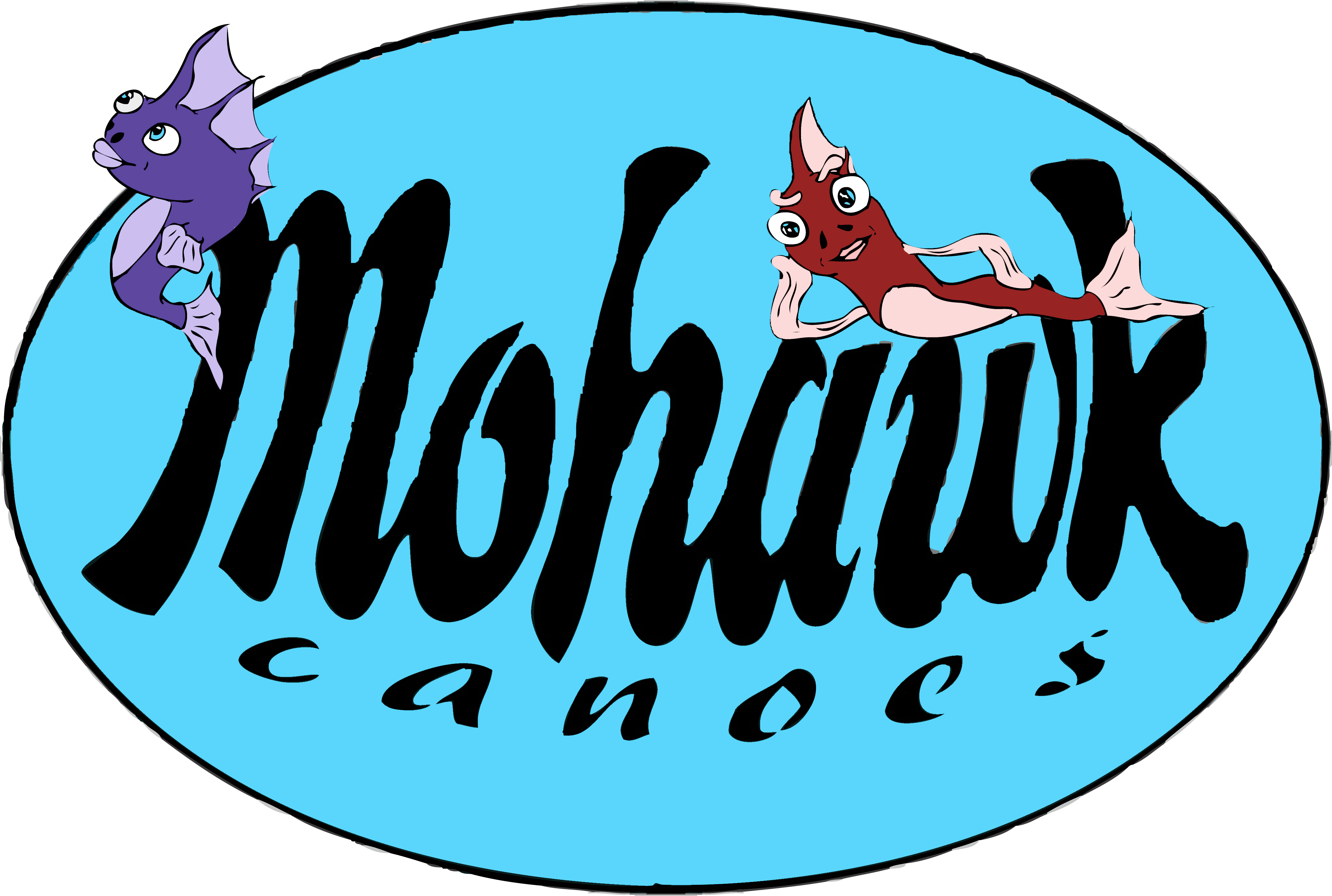 Moahawk Sticker Complete Colorful Fish V=1504188507 - Car Clipart (4267x2871), Png Download