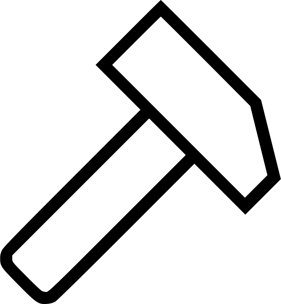 Hammer Comments Clipart (906x980), Png Download