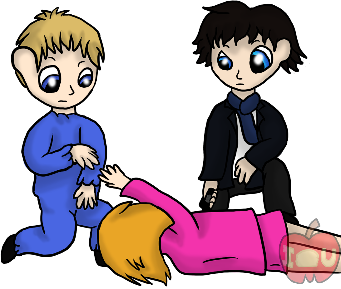 The Pink Lady Just Wants To Poke John And Shes Getting - Cartoon Clipart (1159x968), Png Download