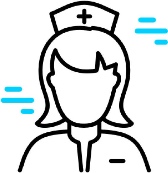 An Illustration Of A Nurse - Vector Graphics Clipart (700x467), Png Download