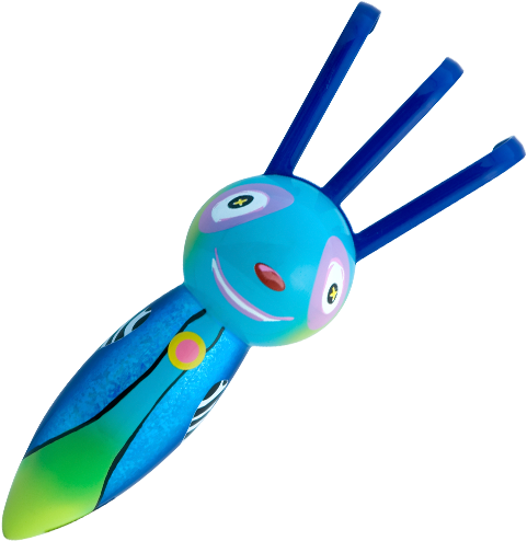 Râteau De Jardinage - Pylones - Handrechen - B'net 2 - Metallic Blau Clipart (1000x1000), Png Download