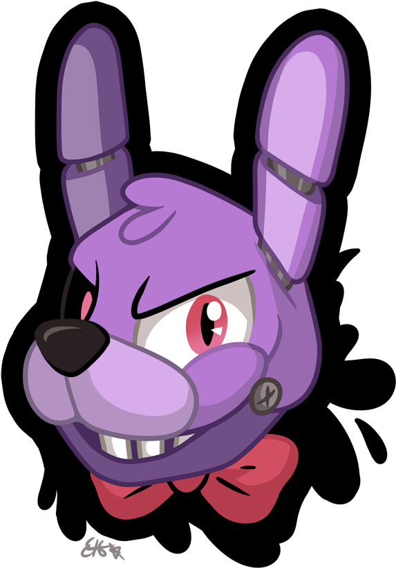 Bonnie The Bunny Fnaf Clipart (800x873), Png Download