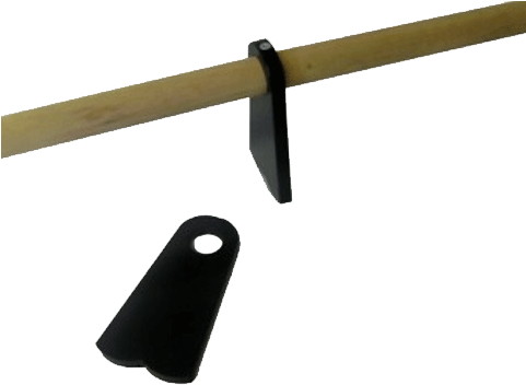 Pvc Rake Stand - Polyvinyl Chloride Clipart (480x640), Png Download