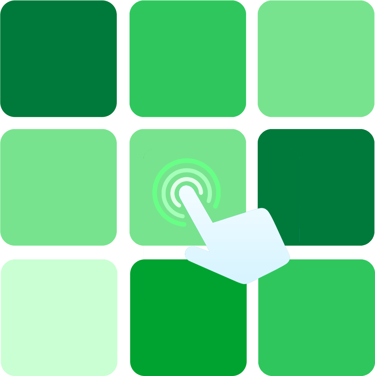 Touching The Colored Tiles Make The Color Lighter And - Anti Cerne La Girl Clipart (1600x1600), Png Download