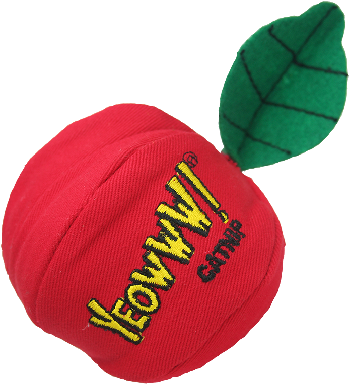 Apple Catnip Toy - Yeowww Catnip Toys Clipart (700x769), Png Download