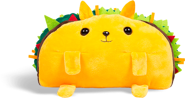 Tacocat Plushie - Exploding Kittens Llc Tacocat Plush From Exploding Clipart (720x430), Png Download