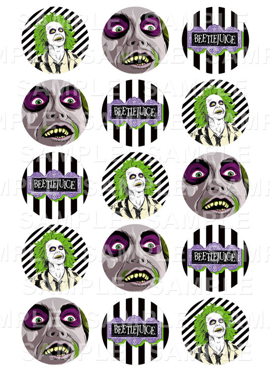 15 X 2" - Cmcgh Beetlejuice Messenger Bag Traveling Briefcase Clipart (750x750), Png Download