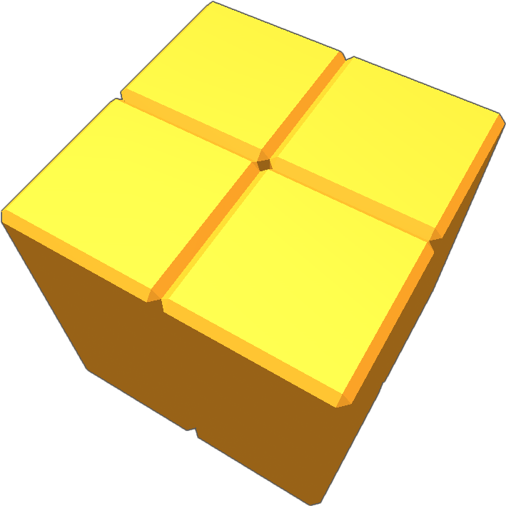 By Bluemetalrobot - Rubik's Cube Clipart (768x768), Png Download