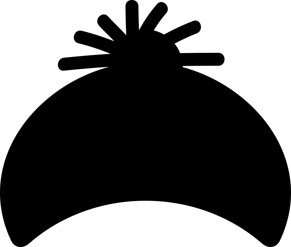 Chinese Head Dress Silhouette Comments - Icon Clipart (980x832), Png Download