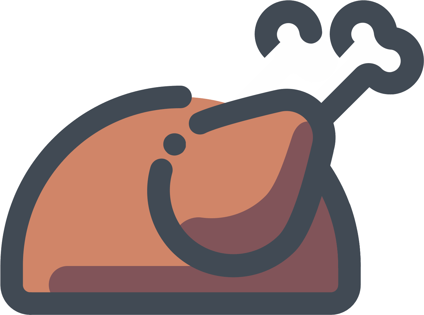 Pavo De Accion De Gracias Icon - Turkey Icon Png Clipart (1600x1600), Png Download