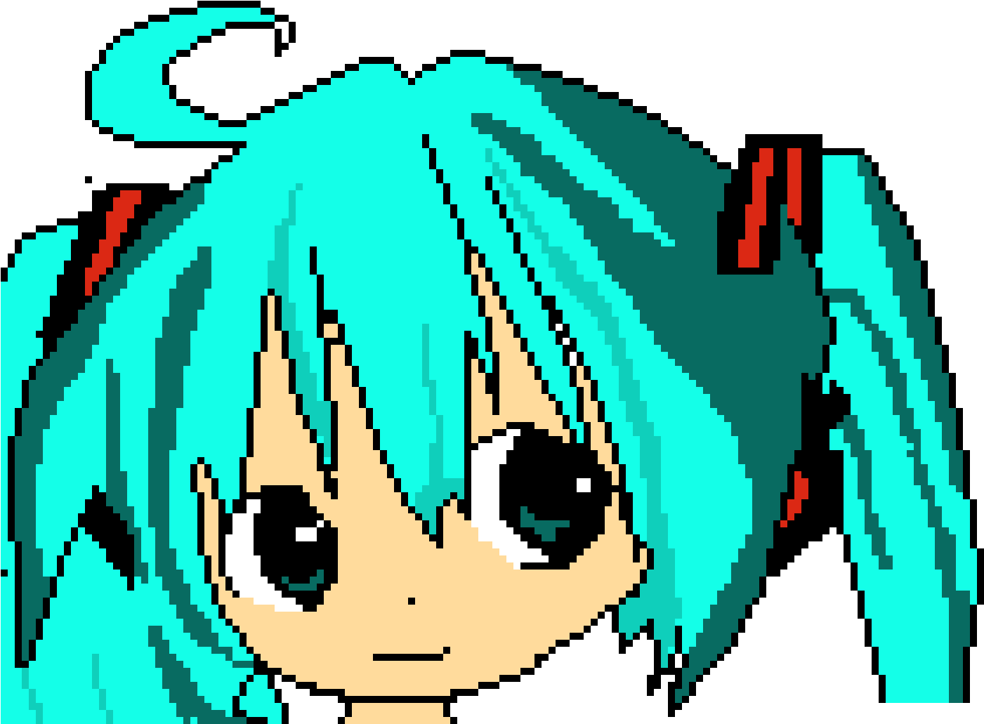 Hatsune Miku Clipart (1540x1030), Png Download
