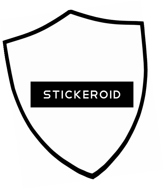 Shield Clip Art Black And White - Png Download (574x658), Png Download