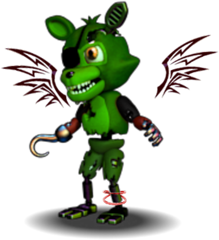 Adventure Unwithered Foxy Clipart (1024x1024), Png Download