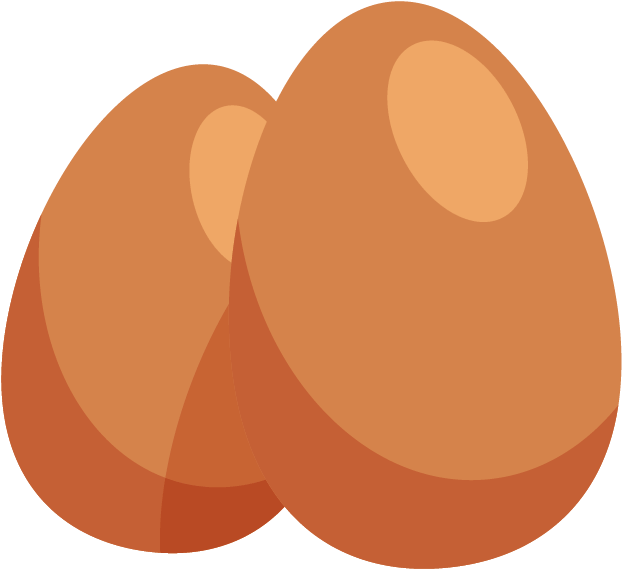Eggs Good Or Bad For The Prostate - Fruit Clipart (833x833), Png Download