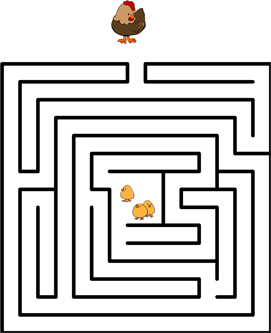 Open - Labyrinthe Cartoon Clipart (1000x1333), Png Download