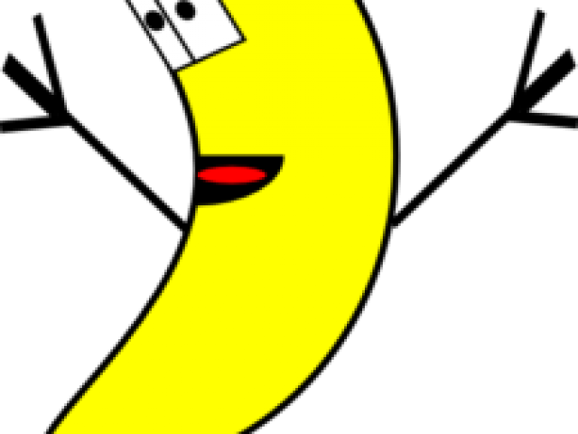 Banana Clipart (640x480), Png Download