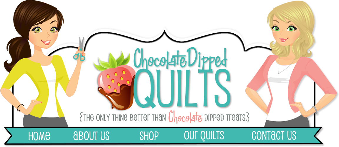 Chocolate Dipped Quilts Clipart (1151x498), Png Download