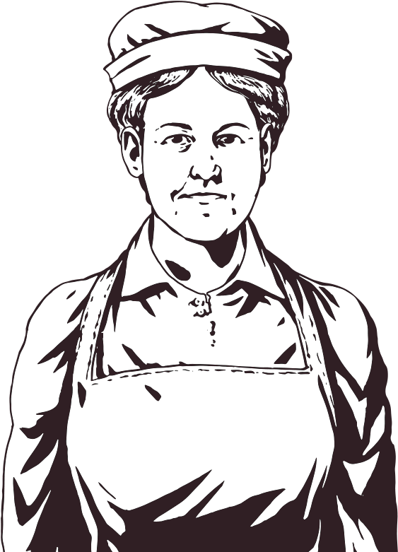 Nancy Parker - Illustration Clipart (694x812), Png Download