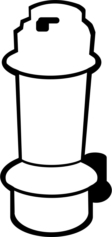 Water Pump Comments - Pump Clipart (466x980), Png Download