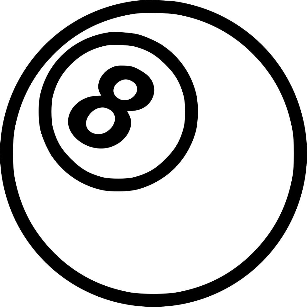 Billiard Ball Comments - Volkswagen Clipart (980x980), Png Download