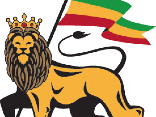 Reggae Clipart Lion - Portable Network Graphics - Png Download (640x480), Png Download