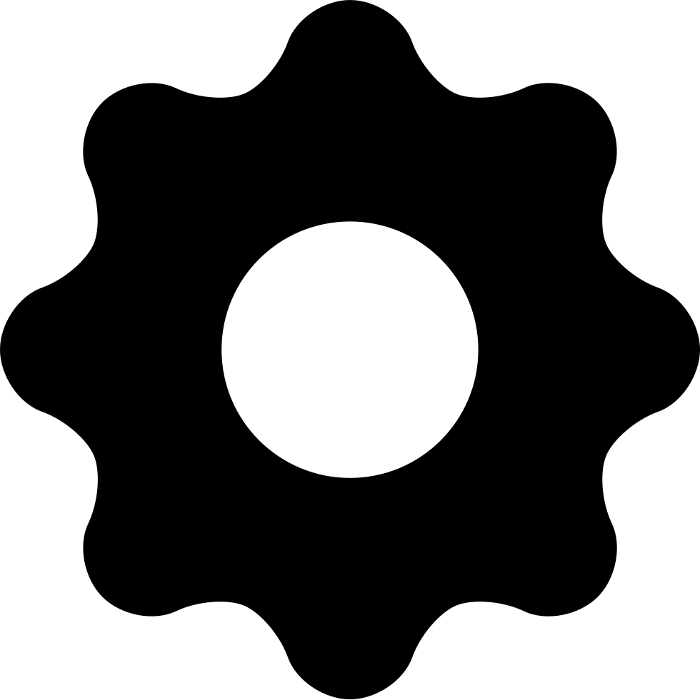 Download Settings Button Svg Icon Free Download Comments Black Settings Logo Clipart (1427696