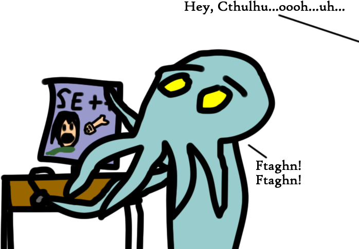 Cthulhu-1 - Viagra Clipart (700x500), Png Download