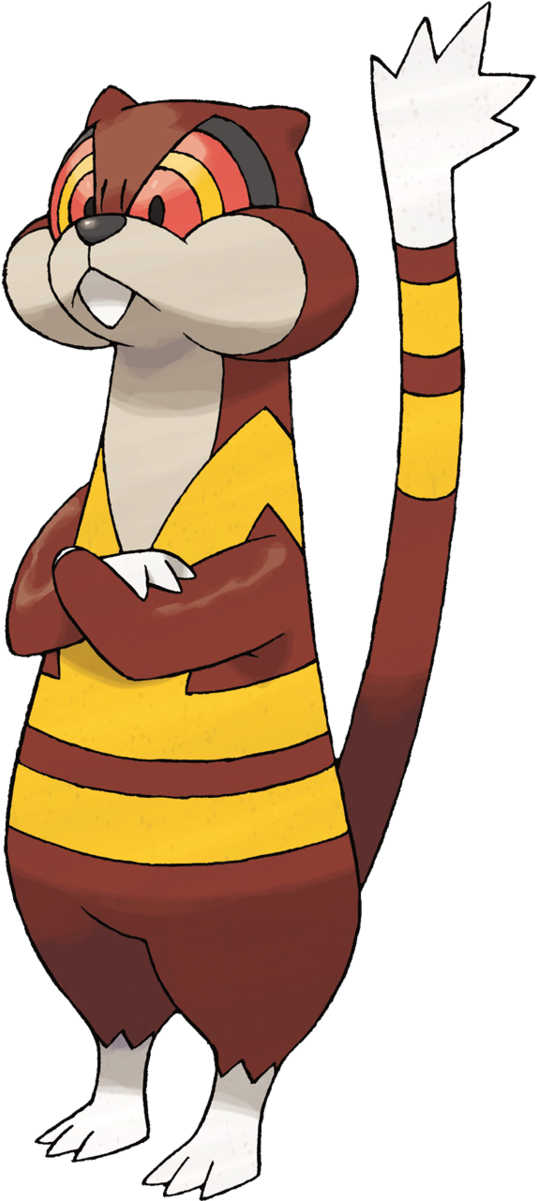 505watchog - Watchog Pokemon Clipart (600x600), Png Download