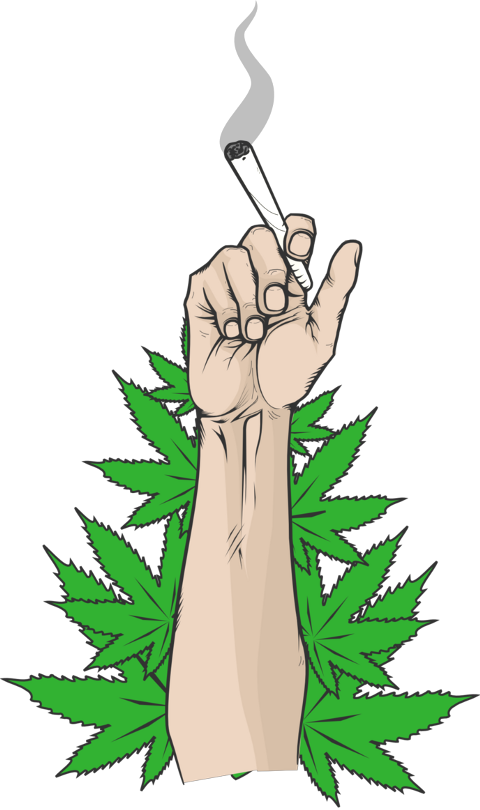 Bob Marley Aur Hum Na Marey Clipart (480x810), Png Download