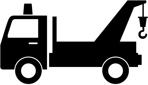 Car Icons Crane - Tow Truck Clip Art - Png Download (640x640), Png Download