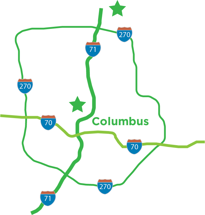 We Proudly Serve - Map Clipart (698x730), Png Download