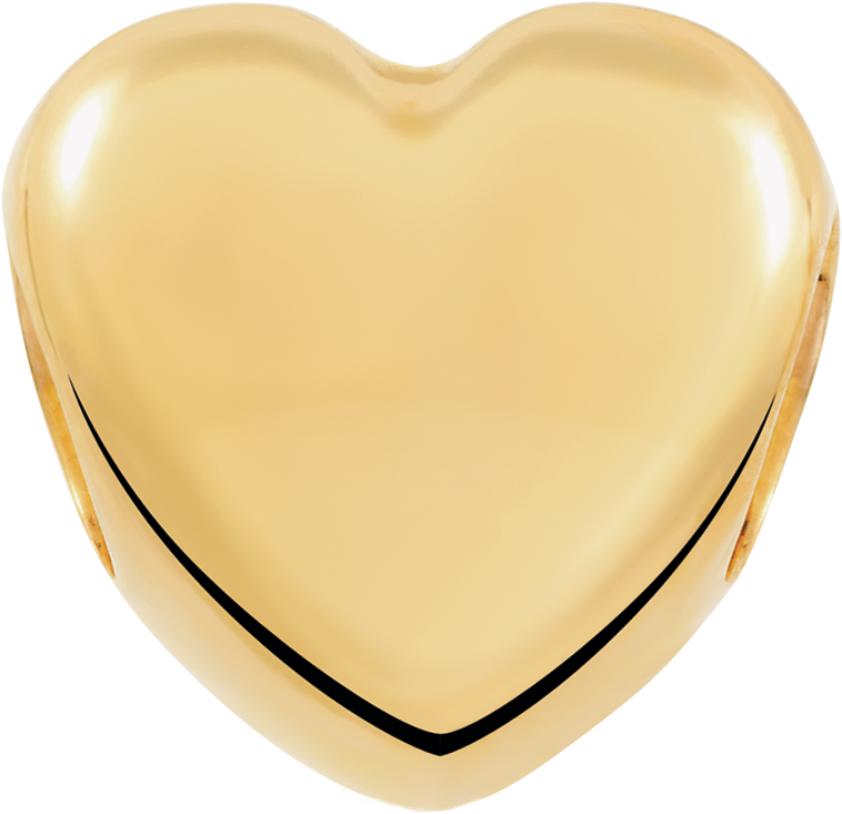 Gold Heart - Heart Clipart (1000x1000), Png Download