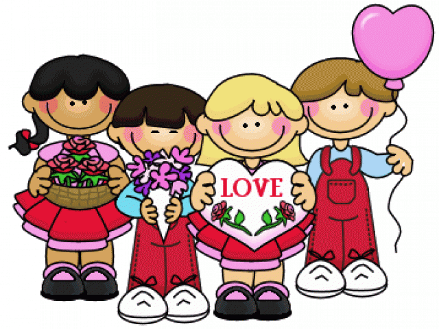 Pie Clipart Friendship - Valentines Day Party Clipart - Png Download (640x480), Png Download