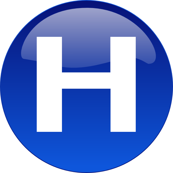 Health Sign, Healthcare, Hospital, Hospital Symbol, - Happy New Year 2017 Border Clipart (600x601), Png Download