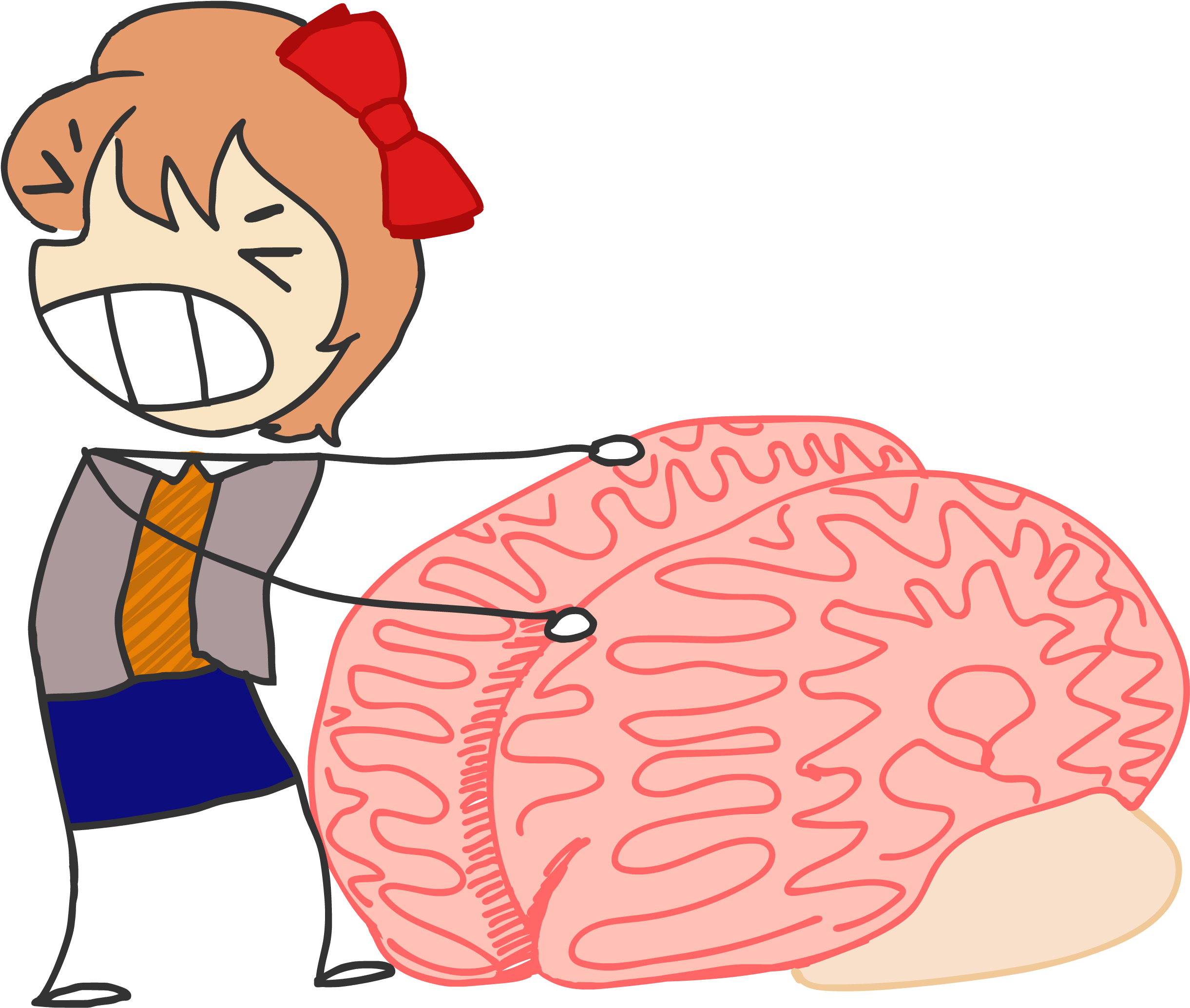 Oc Fanartleave My Brain Alone - Spongebob Squarepants Clipart (4000x2250), Png Download