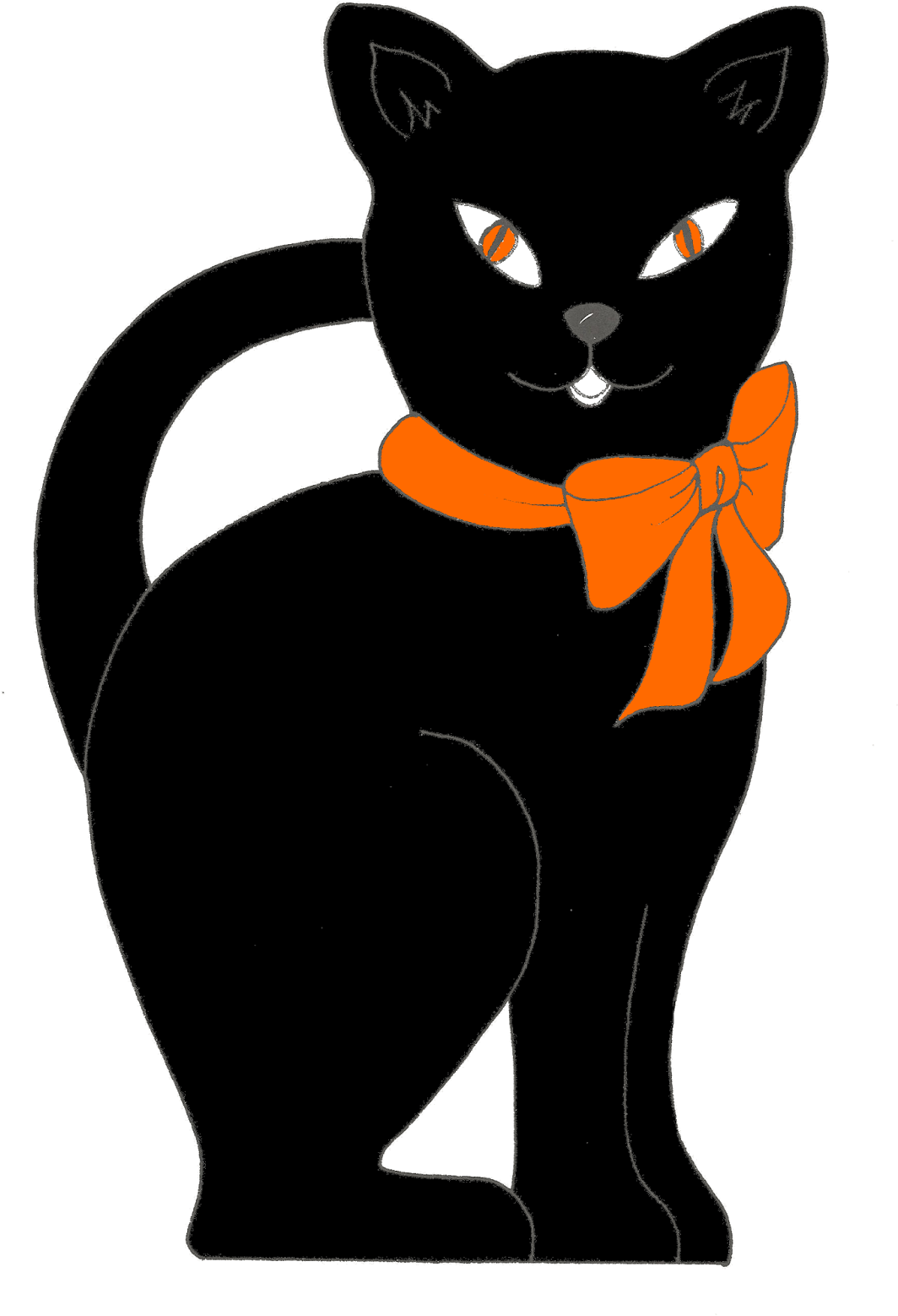 Http - - Blogspot - Com/2013/10/tag-graphics - Html - Black Cat Clipart (1070x1600), Png Download