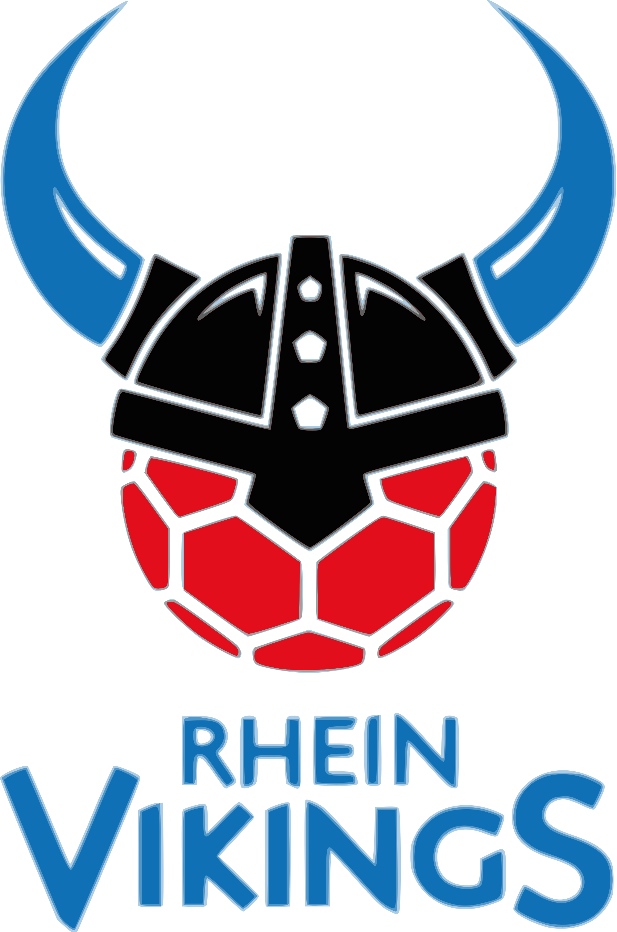 Rhein Vikings Logo Clipart (2000x3022), Png Download