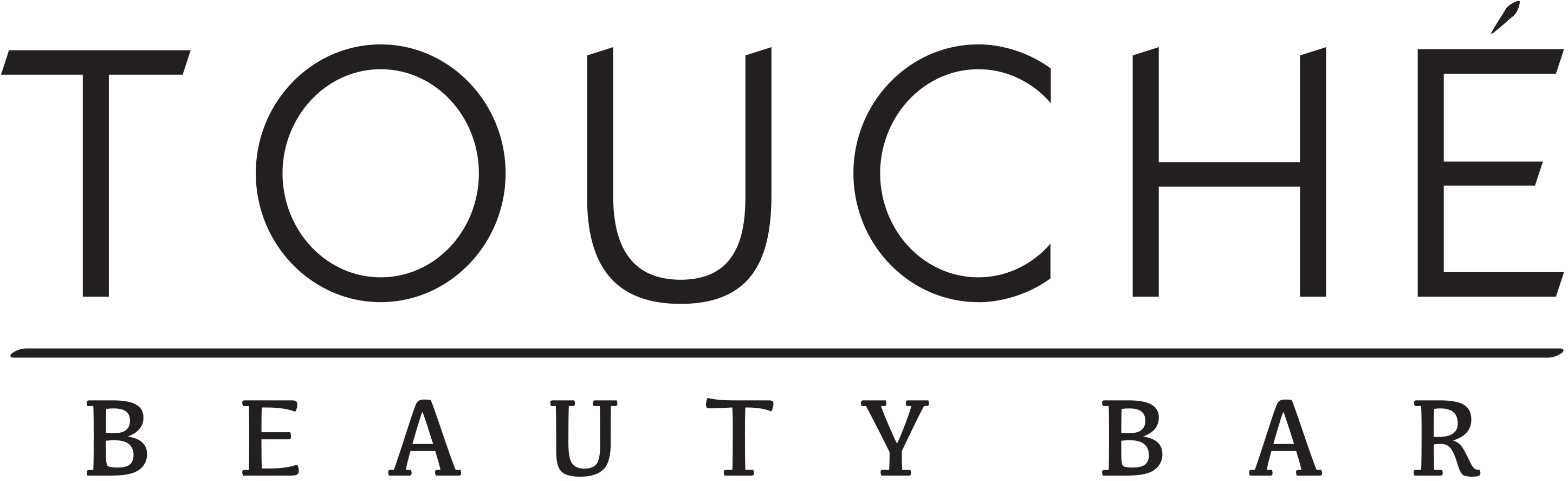 Touché Beauty Bar Clipart (3265x993), Png Download