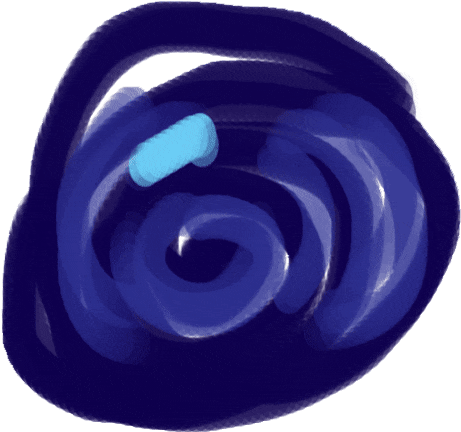 Sqish Small Quick Purple Gif - Circle Clipart (600x578), Png Download