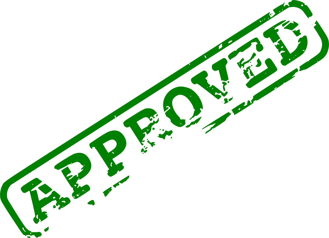 Quality Approved Png - Green Approved Stamp Png Clipart (1086x787), Png Download